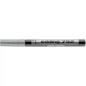 Lakkmarker 0,8mm, kerek Edding 792 ezüst