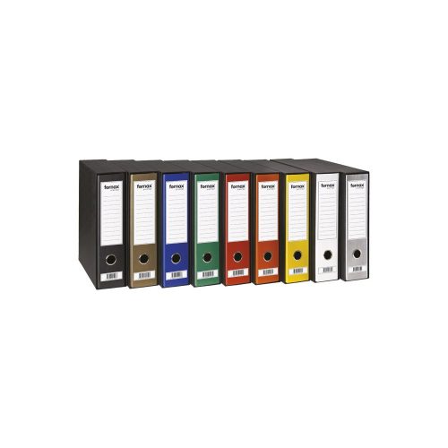 Tokos iratrendező A4 8cm Fornax Prestige fehér 