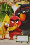 Füzet Angry Birds tűzött A4 sima 80-32