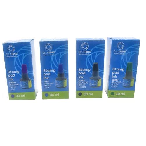 Bélyegzőfesték 30ml, Bluering® Flower kék