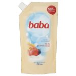   Folyékony szappan utántöltő 500 ml Tej és Gyümölcs illat, Baba
