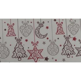   Karácsonyi öntapadós ablakdekoráció 59x14,5 cm UTOLSÓ DARABOK