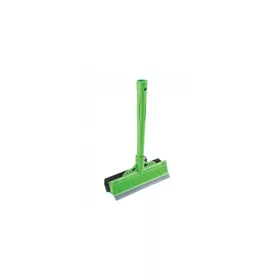   Ablaklehúzó műanyag gumibetétes szivaccsal 22 cm széles_KCS2277G zöld