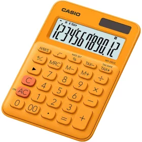   Számológép asztali 12 digit nagy kijelző Casio MS 20 UC narancssárga