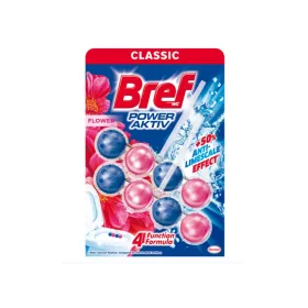   WC illatosító 2 x 50 g golyós Power Aktiv Bref Flower Blossom