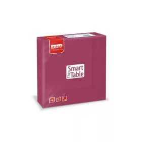   Szalvéta 2 rétegű 33 x 33 cm 50 lap/cs Fato Smart Table bordó_82621800