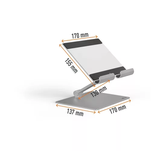 Tablet tartó Durable RISE ezüst