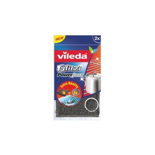 Súrolópárna inox 2 db/csomag Vileda Glitzi Power_F17202