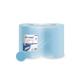   Ipari törlő 3 rétegű átmérő: 26 cm 500 lap/tekercs cellulóz kék 2 tekercs/karton Skytech 3.500XL Lucart_851283
