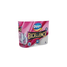   Háztartási papírtörlő kéztörlő 3 rétegű 2 tekercs/csomag 75 lap/tekercs Ooops! Excellence