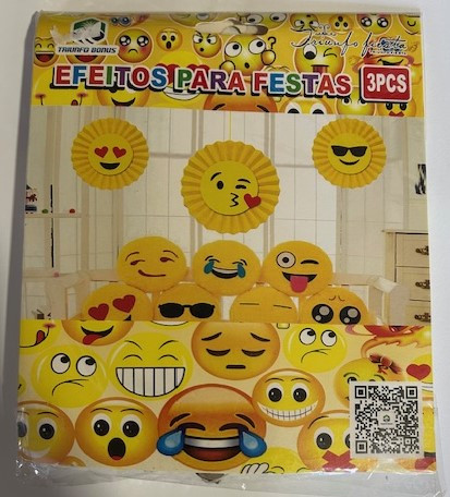 Party dekoráció napocska 3 db-os UTOLCSÓ CSOMAG