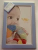 Baba képkeret fém asztali 10x15 cm kék UTOLSÓ DARABOK