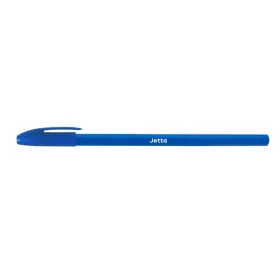   Golyóstoll 0,7mm eldobható, hatszögletű test kupakos Bluering® Jetta, írásszín kék