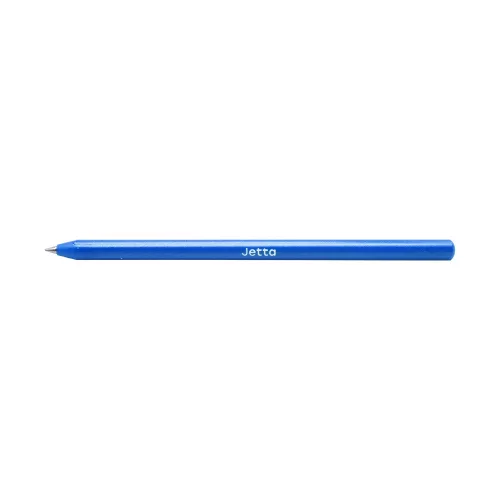 Golyóstoll 0,7mm eldobható, hatszögletű test kupakos Bluering® Jetta, írásszín kék