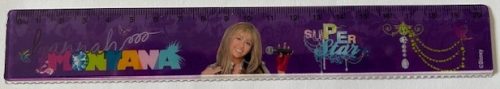 Vonalzó műanyag 20 cm lila, Hannah Montana UTOLSÓ DARAB