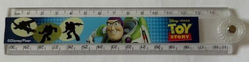 Vonalzó műanyag 30 cm összecsukható Toy Story UTOLSÓ DARABOK