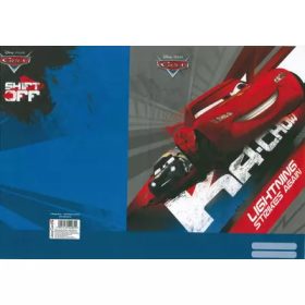   Füzetborító A/4 papírbetétes 418x285 mm Lizzy Card Cars UTOLSÓ DARABOK