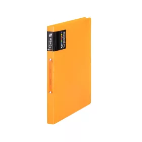   Gyűrűskönyv A4, 2 gyűrűs 2cm gerinc PP, Karton P+P Opaline narancs