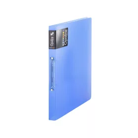   Gyűrűskönyv A4, 2 gyűrűs 2cm gerinc PP, Karton P+P Opaline kék