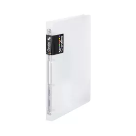   Gyűrűskönyv A4, 4 gyűrűs 2cm gerinc PP, Karton P+P Opaline fehér