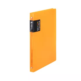   Gyűrűskönyv A4, 4 gyűrűs 2cm gerinc PP, Karton P+P Opaline narancs