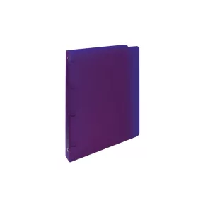   Gyűrűskönyv A4, 4 gyűrűs 2cm gerinc PP, Karton P+P Opaline lila