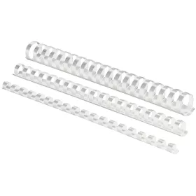   Spirál, műanyag, 45mm, 341-410lap, 50 db/doboz, Fellowes® fehér