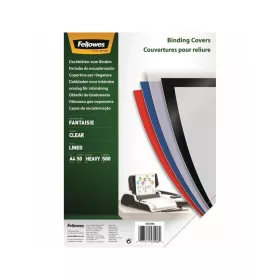  Előlap, A4, 500 mikron, 50 db/csomag, Fellowes® Fantaisie, áttetsző