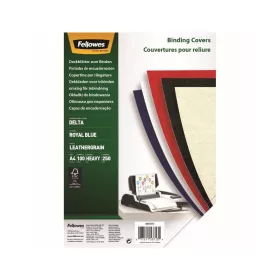   Hátlap, A4, 250 g, matt, Fellowes® Delta, 100 db/csomag, királykék