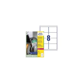   Etikett címke, 99,1 x67,7mm, ultra ellenálló 8 címke/ív, 40 ív/doboz, Avery fehér