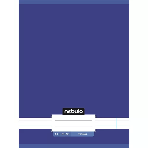 Füzet, A4, vonalas, 81-32, Monochrome és Gradient minták II., 12 db/csomag Nebulo