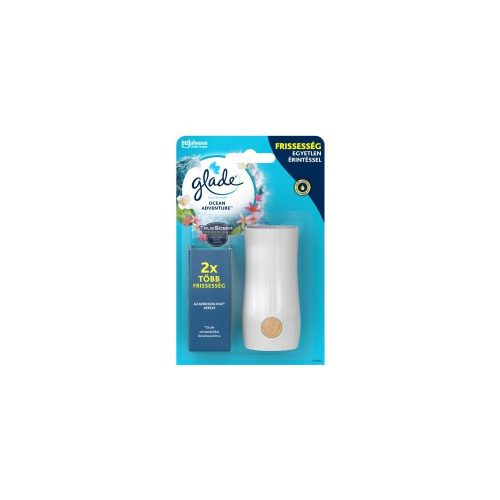 Légfrissítő készülék + utántöltő 10 ml Glade® Touch&Fresh Ocean Adventure