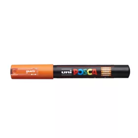 Dekormarker 0,7-1mm, Uni Posca PC-1M narancs