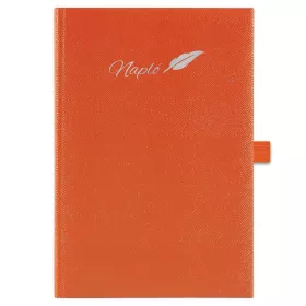   Tárgyalási napló Chameleon A5 napló, fehér lapokkal narancs Dayliner 2027.