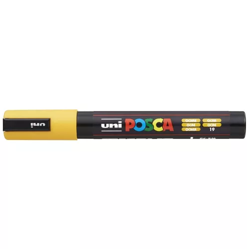 Dekormarker 1,8-2,5mm, Uni Posca PC-5M okker