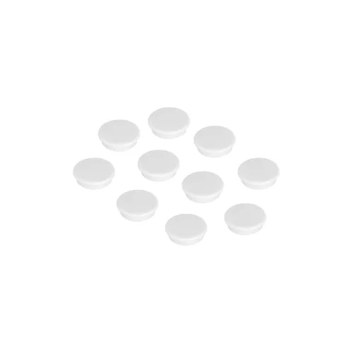 Mágnes 38mm, erősség: 2500 g. HMS36 09 Franken 10 db/csomag, fehér
