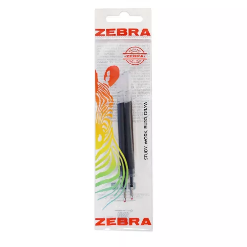 Tollbetét zselés 0,5mm, JF Zebra, írásszín kék 2db/csomag