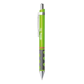   Golyóstoll neonzöld test, Rotring Tikky III, írásszín kék