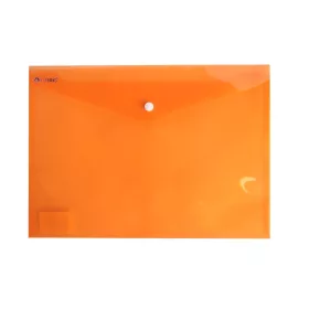   Irattartó tasak A4, PP patentos Bluering® transzparens narancs