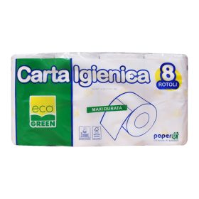   Toalettpapír 2 rétegű kistekercses 200 lap/tekercs 8 tekercs/csomag Paperblu Maxi Durata_Paperdi