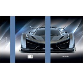 Füzetbox, A4, Sportautó, Nebulo