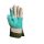 Védőkesztyű marhahasíték tenyér XL-es méret EP 154 zöld