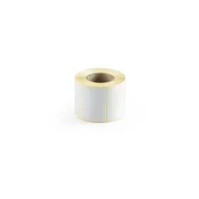   Etikett címke thermo, 40x70mm, tekercses, erős ragasztós 1000 címke/tekercs fehér