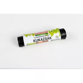   Szemeteszsák újrahasznosított 110 liter 60 x 100 cm 17 mikron 5 db/tekercs Mazzini_fekete