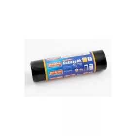   Szemeteszsák újrahasznosított 150 liter 80 x 120 cm 25 mikron 10 db/tekercs Mazzini_fekete