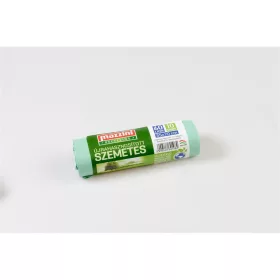   Szemeteszsák újrahasznosított 60 liter 55 x 70 cm 10 db/tekercs Mazzini_zöld
