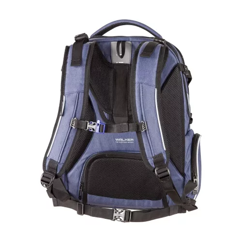 Iskolatáska ergonómiai, tinédzser fiús Grid Navy by Walker