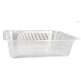 Síkperemes PP tálca 187 x 137 x 50 mm natúr