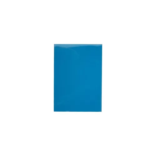 Előlap, A4, 200 micron 100 db/csomag, Evo áttetsző kék