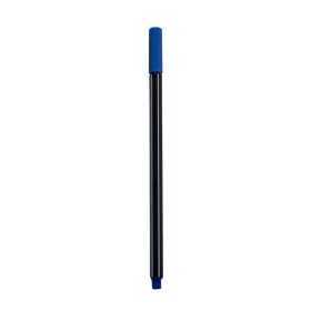 Rostirón, tűfilc vízbázisú, 0,4mm, hatszögletű, kék